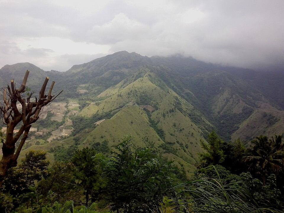 Green Nona Mountain ridge beside the Enrekang–Toraja road